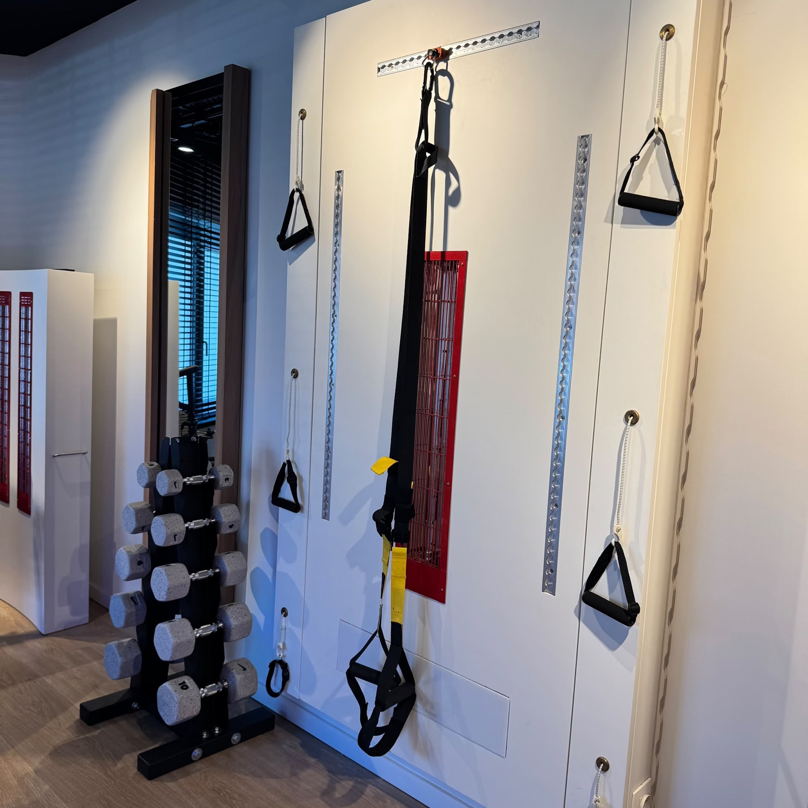 Slim Wall trainingsstation met infraroodpanelen